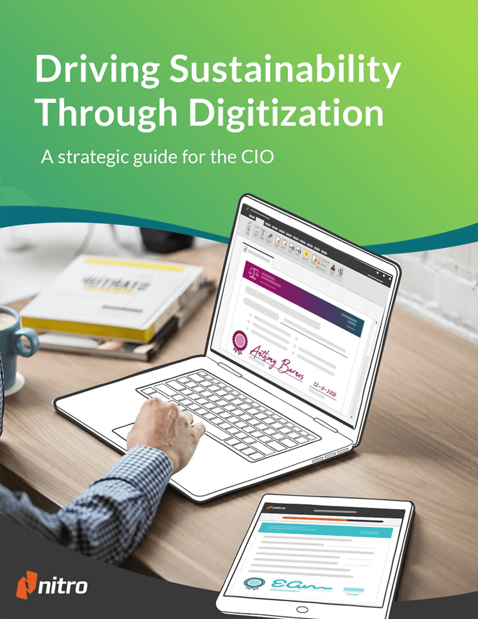 Driving Sustainability Through Digitization- A Strategic Guide for the CIO eBook